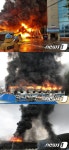 태전동 제조업체 자재창고 화재…근로자 100명 있는 창고로도 불 번져