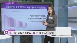 [생생 부동산 클리닉] 서울 아파트, 지역별 장단기 상승률2 & 용산구 문배동 오피스텔