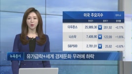 [글로벌 시황] 뉴욕증시, 유가 급락·세계 경제둔화 우려에 하락