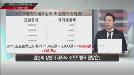 [라이징스타] 일본의 상한가 제도와 소프트뱅크 전망은?