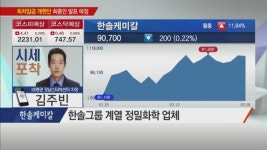 [시세포착] 실적 증가세 이어질 화학주는? 한솔케미칼