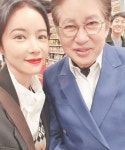 황정음 근황, 김용건과 셀카 속 돋보이는 ‘강렬한 레드립’