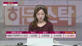 [히든 스탁] 들썩이는 시장, 앞서가는 히든 종목 공개