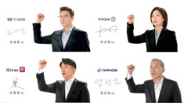 쌍방울그룹, 대표이사 4인의 마스크 광고 화제