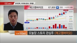 [조상기의 즐.투.생] 오늘의 투자 스토리 ‘바이오, 분체이송시스템’ - 레고켐바이오, 디와이피엔에프