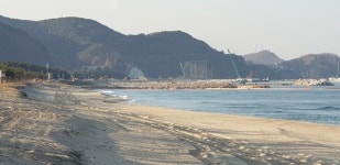 삼척 맹방해변 침식 원인놓고 갈등겪는사이 지역상권은 침체