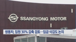 쌍용차, 임원 30% 감축 검토…임금 삭감도 논의