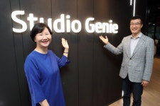 사옥 오픈한 KT스튜디오지니… 윤용필·김철연 대표 "다양하고 참신한 콘텐츠 선보일 것"