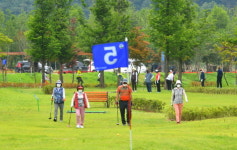 제1회 화천군수배 파크골프대회, 산천어 파크골프장에서 개최