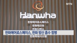 한화에어로스페이스, (주)한화 방산 흡수 합병
