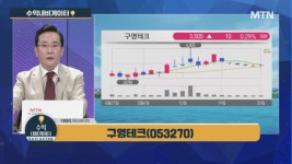 [수익 내비게이터] 1989년 설립된 자동차 부품 전문업체 <구영테크> vs 신재생에너지 시장 지속 성장 수혜  <와이엠텍>