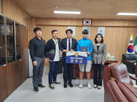 동해시학원연합회, 향토인재 육성 장학금 전달