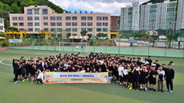 양준혁 등 유명스포츠 전문인 영월 청소년꿈터 방문