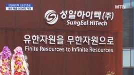 [기업INSIDE]성일하이텍, 3공장 가동 …내년 매출 5000억 기대