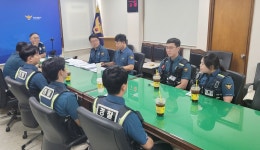 무안경찰, 전남 광역 기동순찰대와 소통간담회 가져