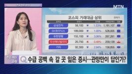 [주도 섹터 공략] 수급 공백 속 갈 곳 잃은 증시... 관망만이 답인가?