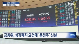 퇴출 예고에 '동전주' 급등…증시 체질 개선되나