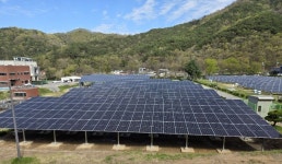 광주시, 자체 발전 태양광에너지로 수돗물 생산