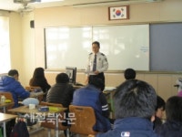 순창 쌍치파출소 학교폭력 예방교육 열어