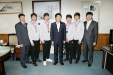 익산시청 펜싱 금찌르기