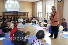 장수군 노인복지관 취미활동 활성화 풍물교실 개강