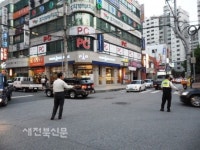 완산구 효자3동 자율방범대 교통질서 캠페인