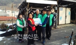진안 정천면에 사랑의 쌀 기부 이어져