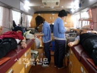 정읍시청 공무원-시민 등 사랑의 헌혈