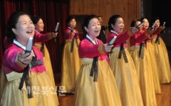 주민자치프로그램 노래교실 발표회