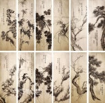 강건한 필치 산수화 인상적…호남 지역 중심 사찰에 남겨