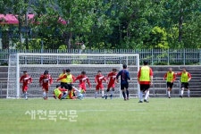 장수군, 직장인 생활축구대회 열려