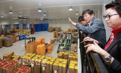 라승용 차장, 파프리카 생산 농가 방문