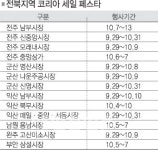 보고 즐기고 쇼핑하고 코리아 세일