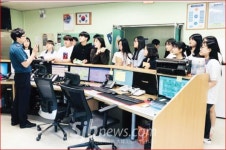 무주고 경찰동아리 여우별 경찰서 체험