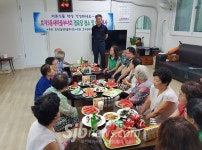 효자3동 새마을부녀회 경로당 봉사