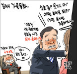 [새전북만평-정윤성]이후천 김제시장 권한대행의 가을동화...