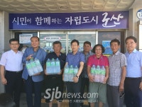 전북농협, 폭염피해 현장 점검 생수 지원