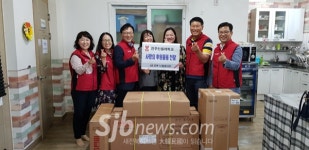 KT전북본부 난울봉사회, 이웃 사랑 후원물품 전달