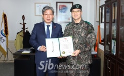 정읍시, 제35사단장 감사패 받아