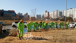 서해환경, 설맞이 특별청소 실시