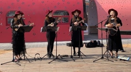 군산 구시청광장 예술명소로 인기