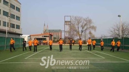군산소방서, 체력검정에 대비 체력 증진
