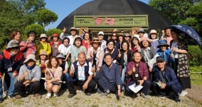 완주 군립둔산영어도서관, 꽃담생태원 탐방