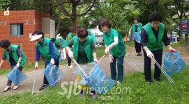 중화산2동 새마을부녀회 환경정화활동