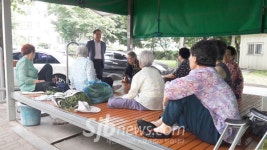 정읍 초산동장 부임, 경로당 방문
