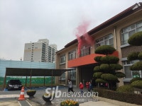 전북소방, 초등학교 대상 합동소방훈련