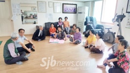 정읍 수성동장, 경로당 순회방문