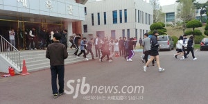 군산소방서, 불 나면 대피가 먼저