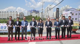 익산 동산지구 대간선 수로변, 힐링 공간 재탄생