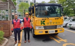 군산시 음식물 수거 종사원들, 주민 칭찬 이어져